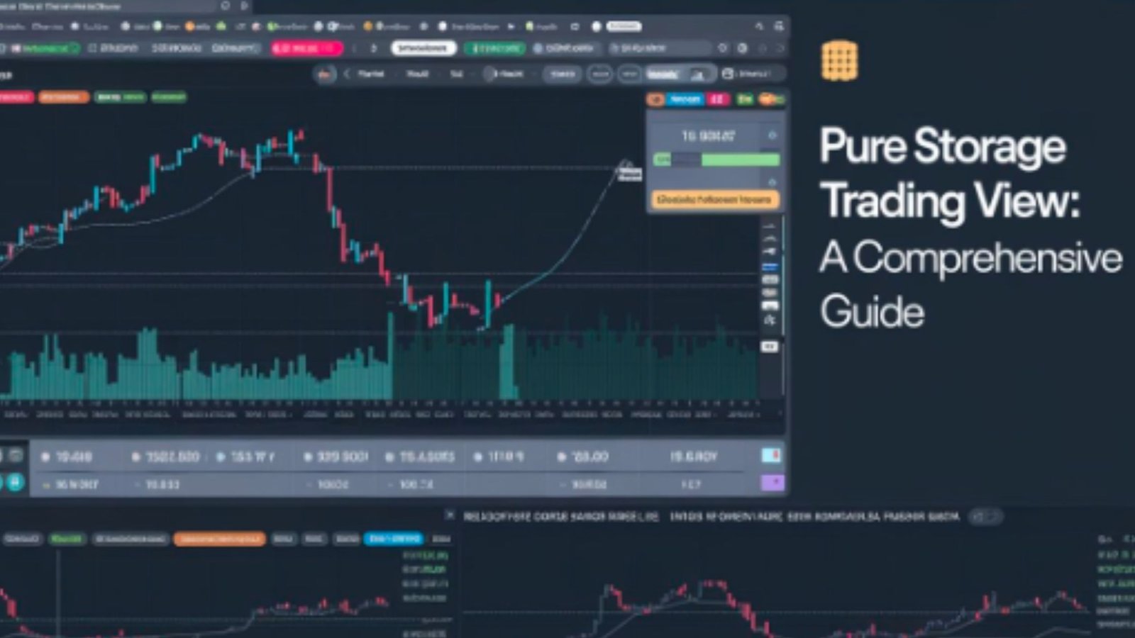 pure storage trading view